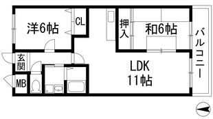 プリメゾン栄美寿の物件間取画像